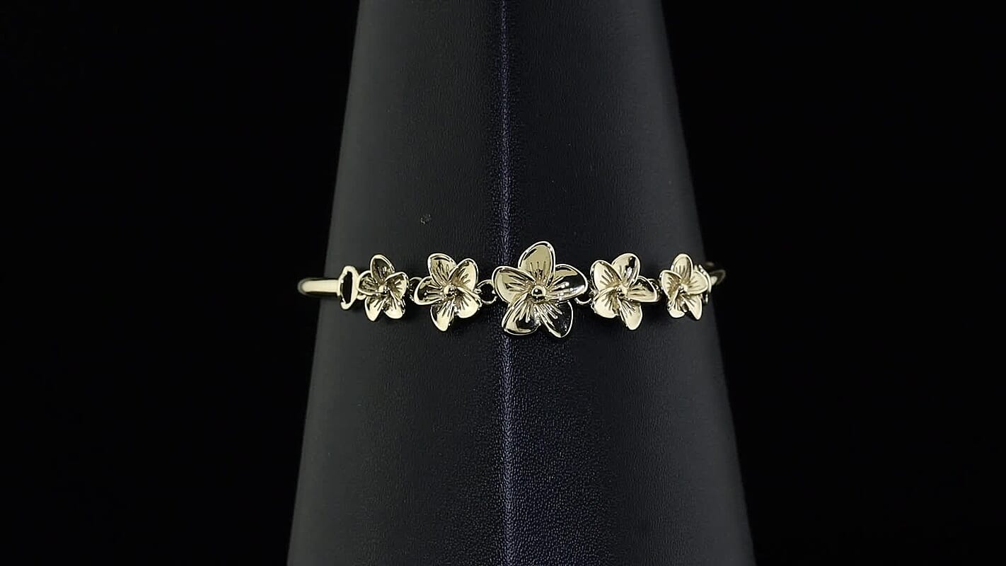 Luxoro 10K Yellow Gold Chain Bracelet (7.25 In)