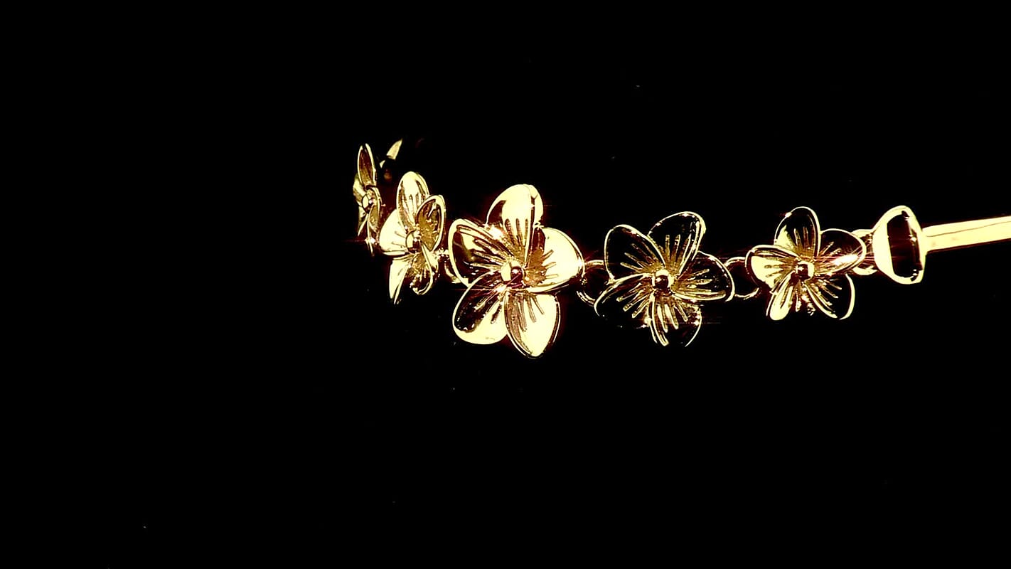 Luxoro 10K Yellow Gold Chain Bracelet (7.25 In)