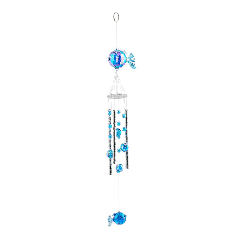 Closeout Beaded Acrylic Chime - Tropical Fish