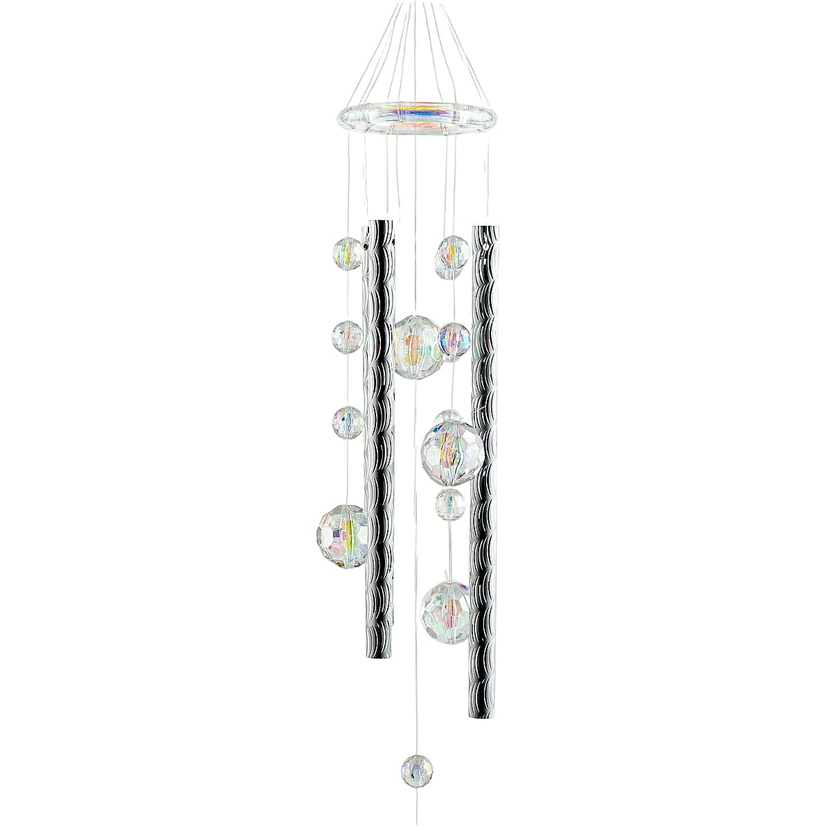 Closeout Beaded Acrylic Chime - Cherub image number 2