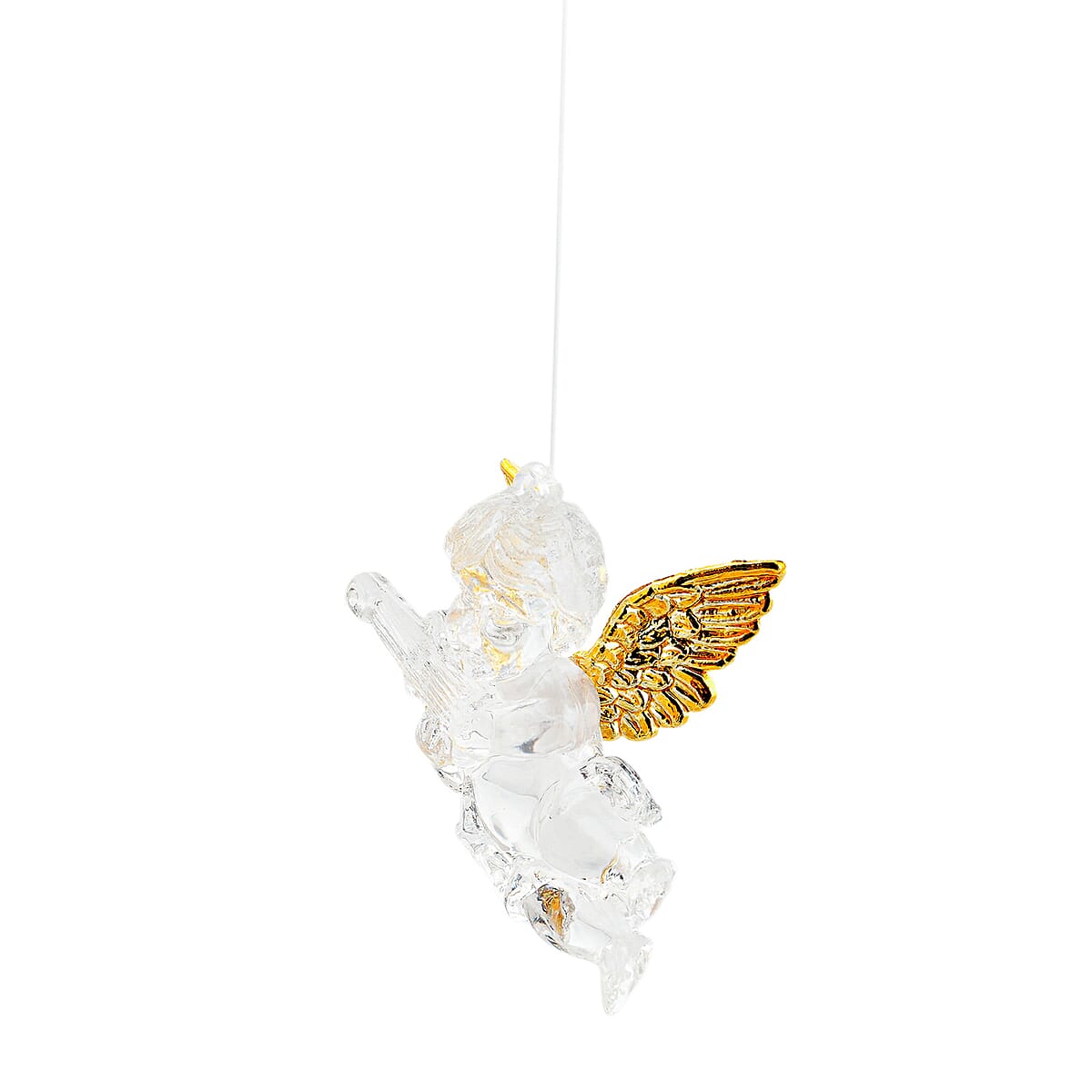 Closeout Beaded Acrylic Chime - Cherub image number 3
