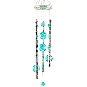 Closeout Beaded Acrylic Chime - Moon & Star