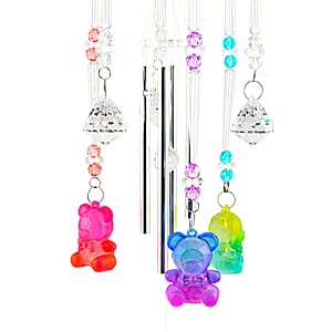 Closeout Chandelier Acrylic Chime - Teddy Bear