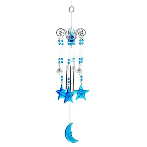 Closeout Chandelier Acrylic Chime - Moon & Star