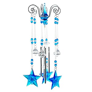Closeout Chandelier Acrylic Chime - Moon & Star