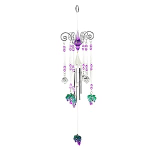 Closeout Chandelier Acrylic Chime - Grape