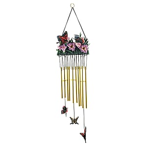 Closeout Flat Resin Chime - Butterfly