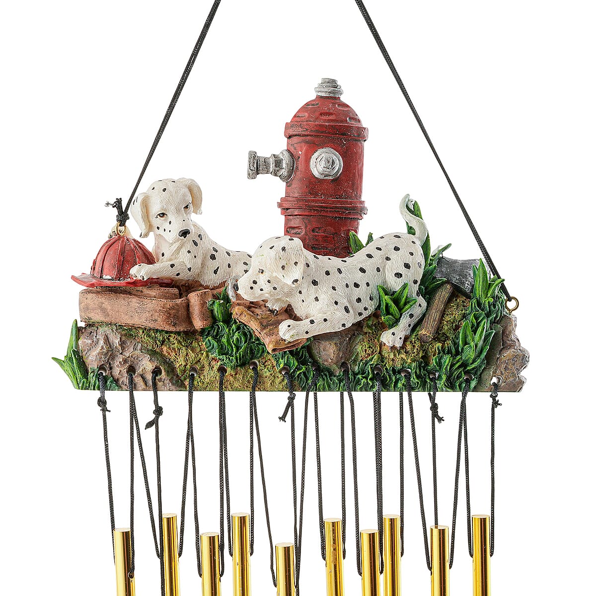 Closeout Flat Resin Chime - Puppy image number 1