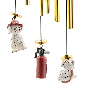 Closeout Flat Resin Chime - Puppy