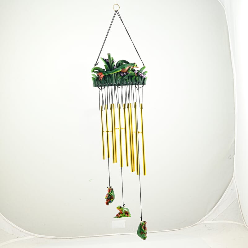 Closeout Flat Resin Chime - Tree Frog