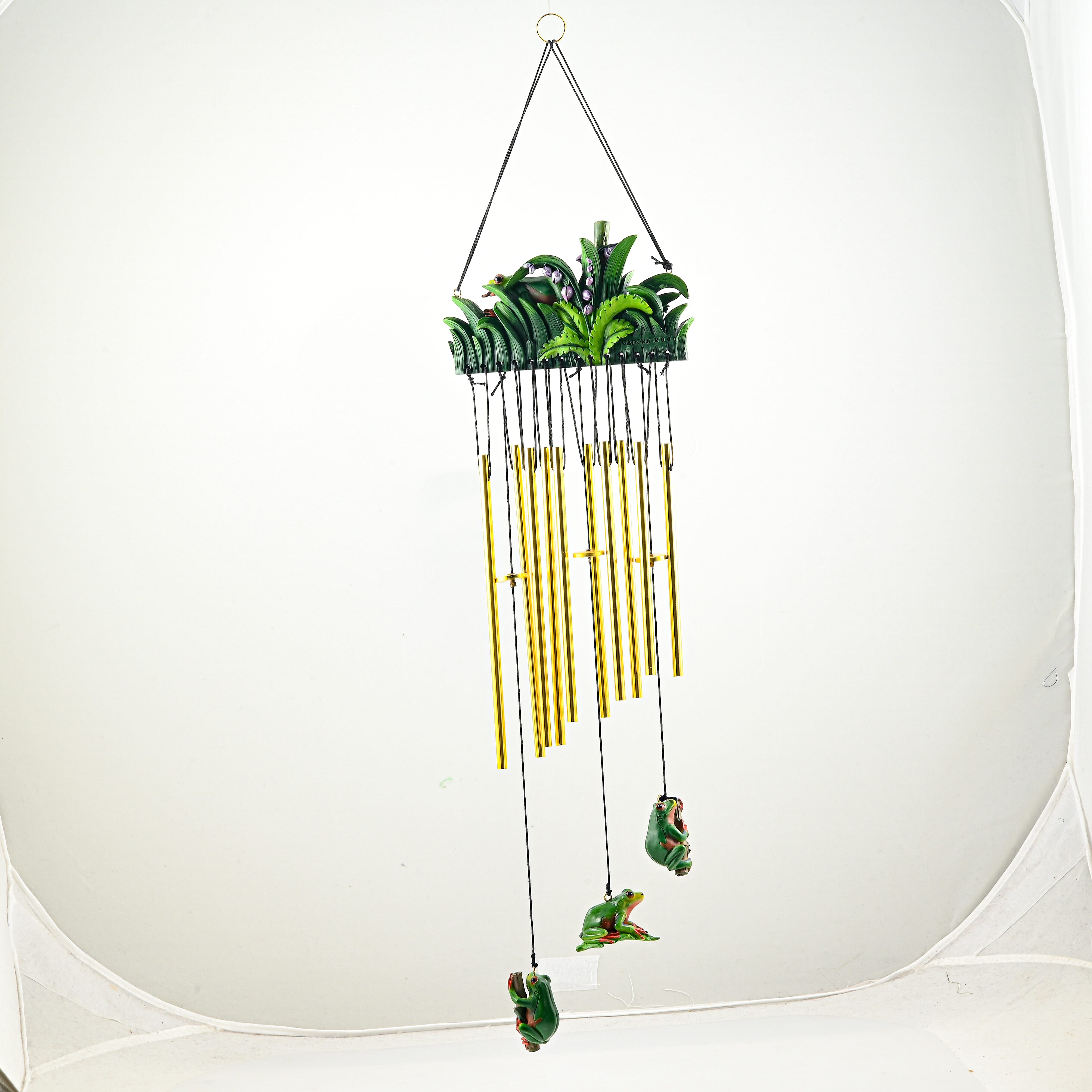 Closeout Flat Resin Chime - Tree Frog