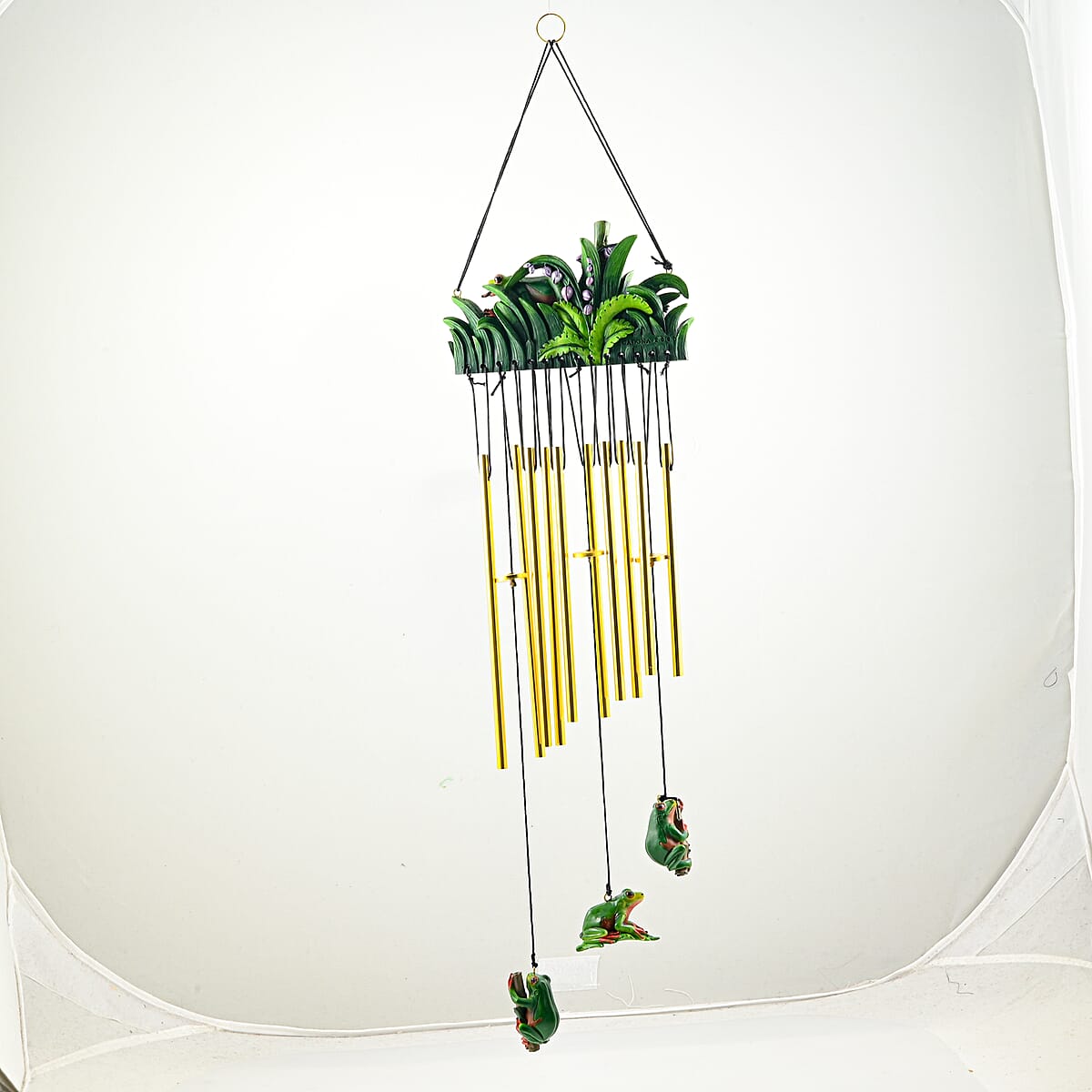 Closeout Flat Resin Chime - Tree Frog image number 1