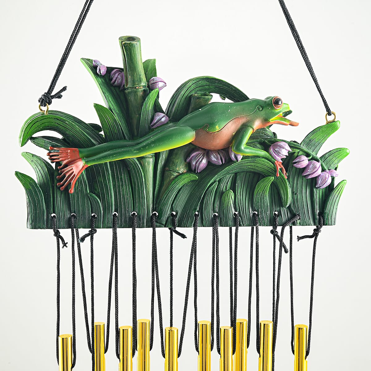Closeout Flat Resin Chime - Tree Frog image number 2