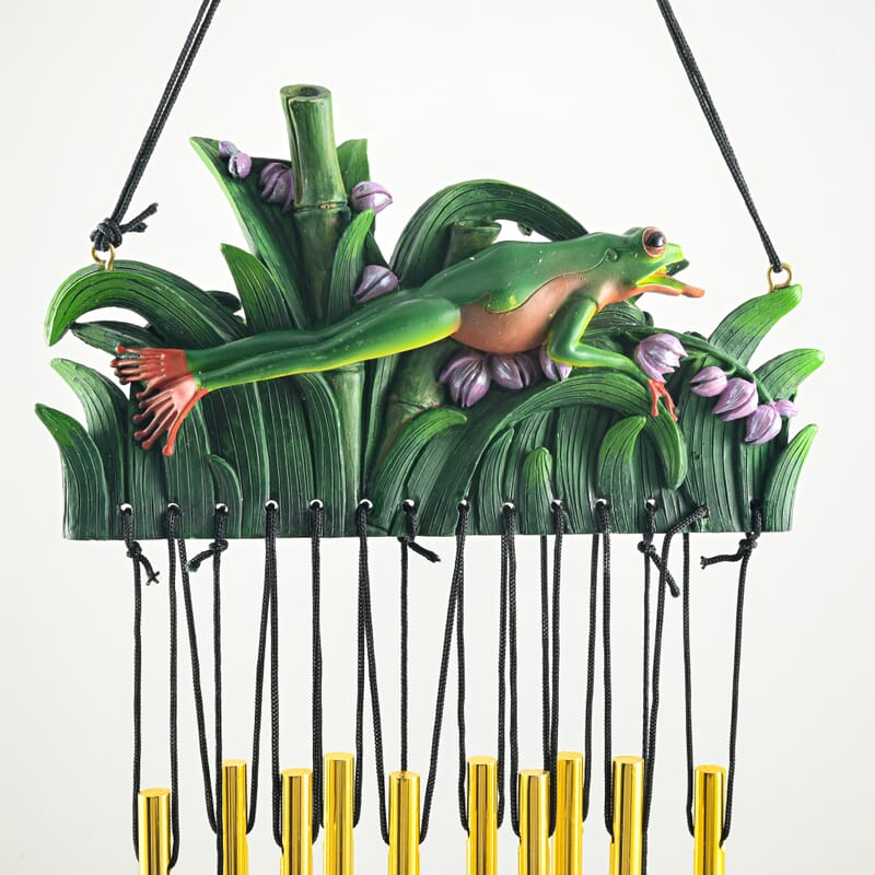Closeout Flat Resin Chime - Tree Frog