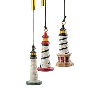 Closeout Flat Resin Chime - Lighthouse