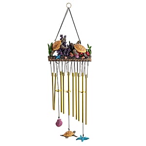Closeout Flat Resin Chime - Sea Turtle