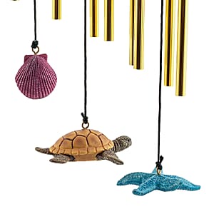 Closeout Flat Resin Chime - Sea Turtle