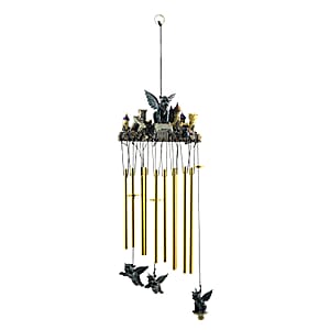 Closeout Flat Resin Chime - Gargoyle