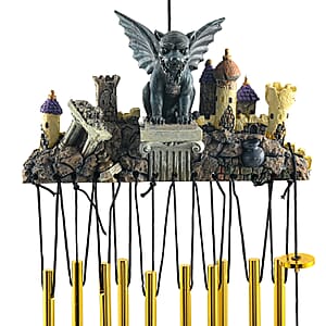 Closeout Flat Resin Chime - Gargoyle