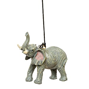 Closeout Bell Top Resin Chime - Elephant