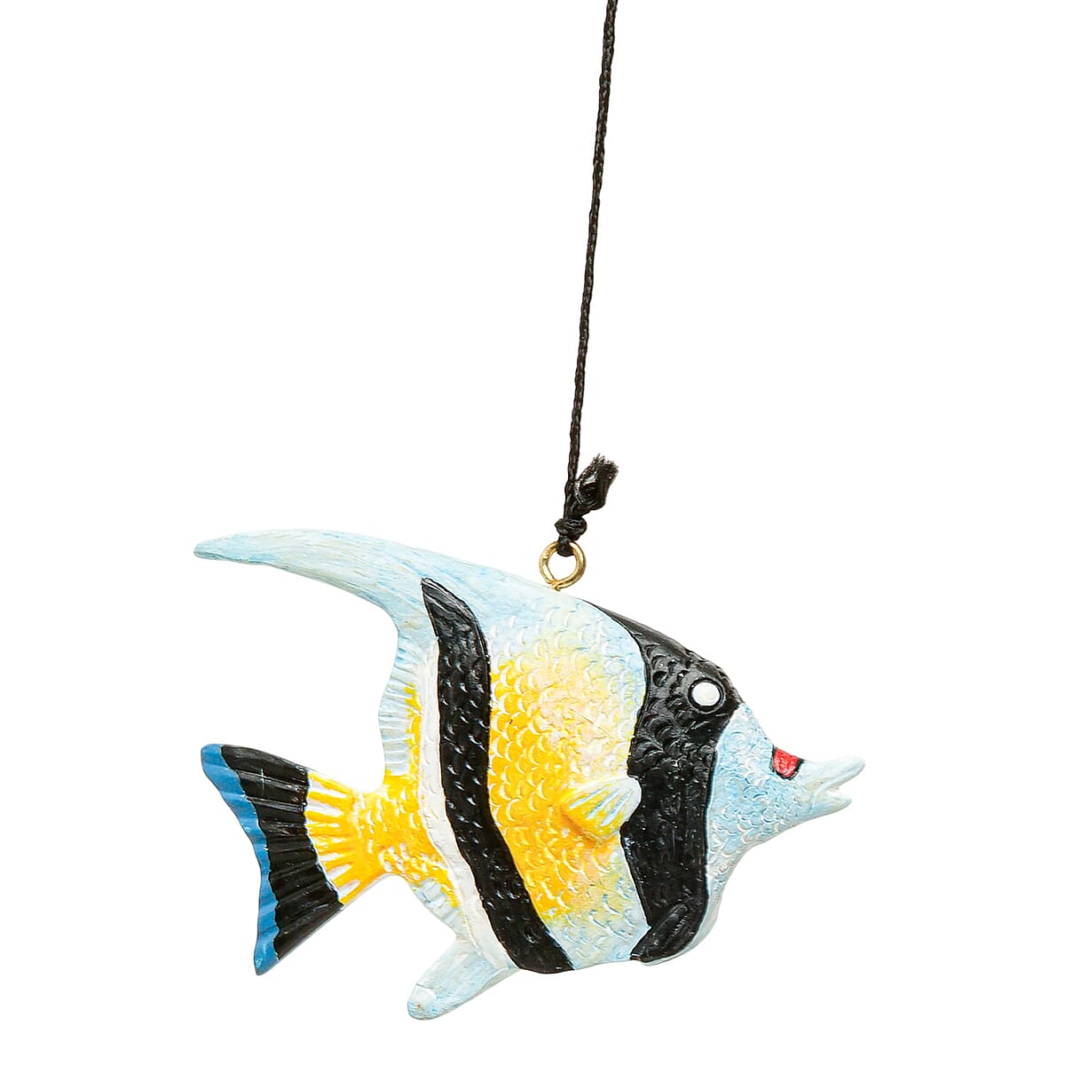 Closeout Bell Top Resin Chime - Tropical Fish image number 2