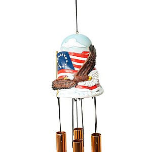 Closeout Bell Top Resin Chime - Americana