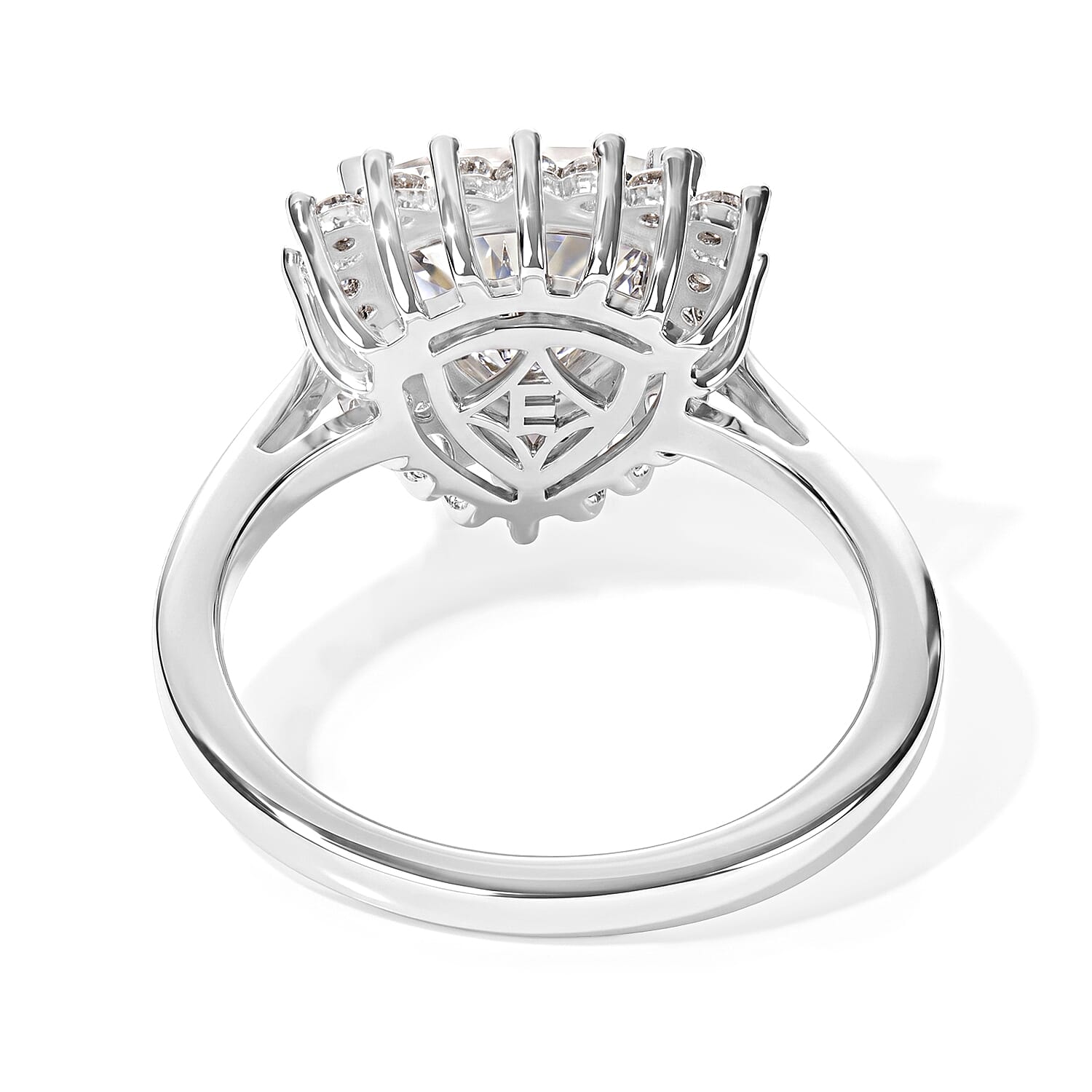 EverTrue Moissanite 2.00 ctw Ring in Platinum Bond (Size 8.0)