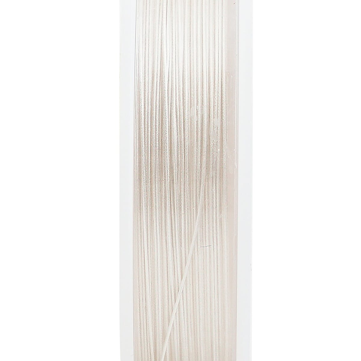 GCS 19 Strand Silver Clear Beadalon image number 1