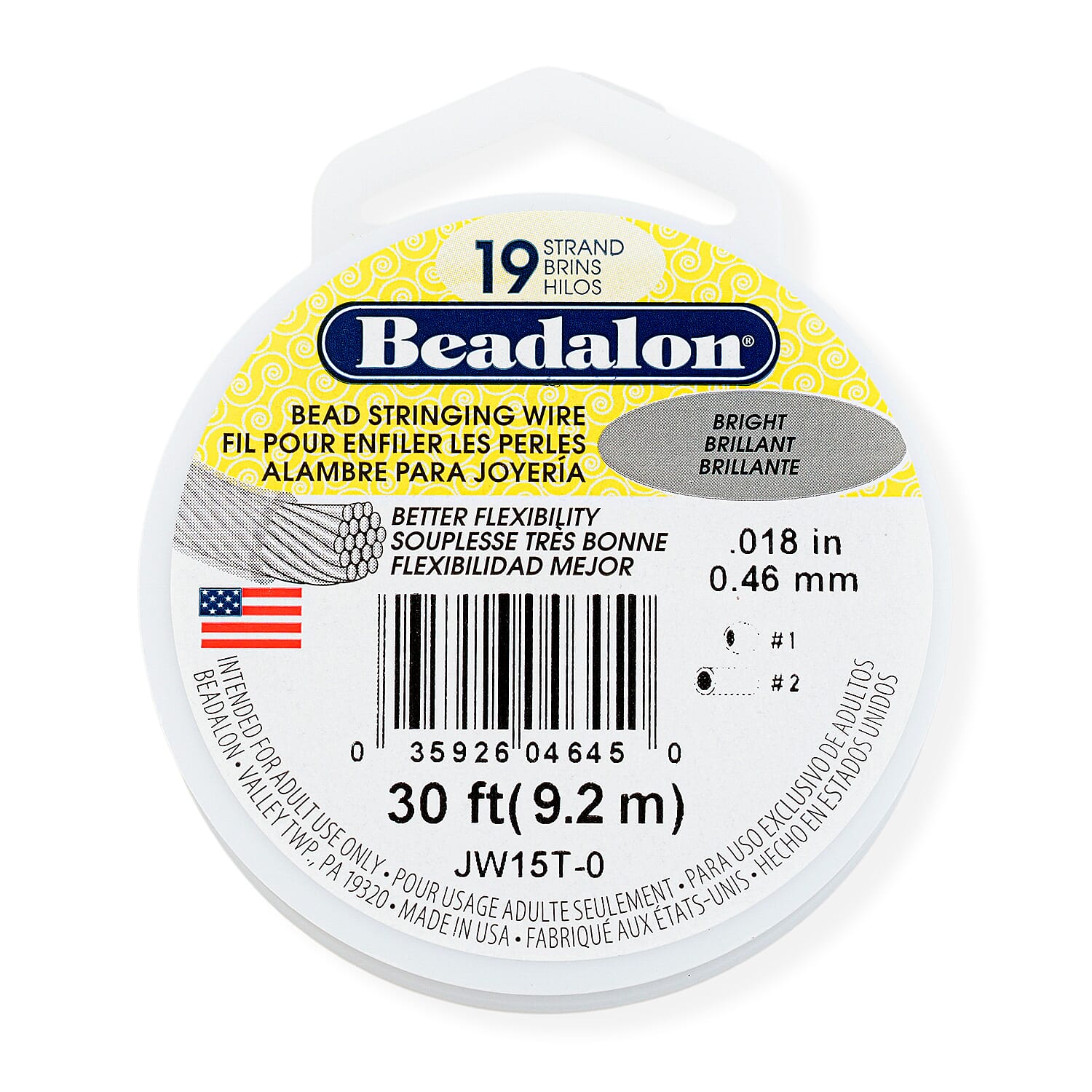 GCS 0.46Mm 19 Strand Beadalon