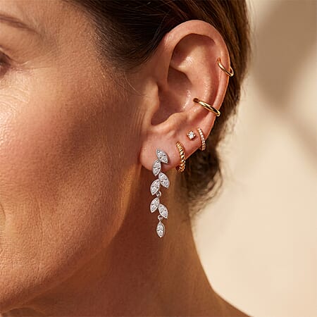 Rhodium Over Sterling Silver - Product card gallery slide 3 (10321502470457)