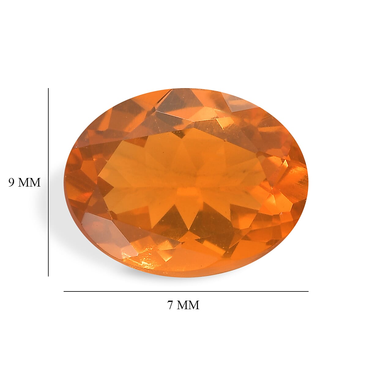 AA Fire Opal (Ovl 9x7 mm) 1.05 ctw