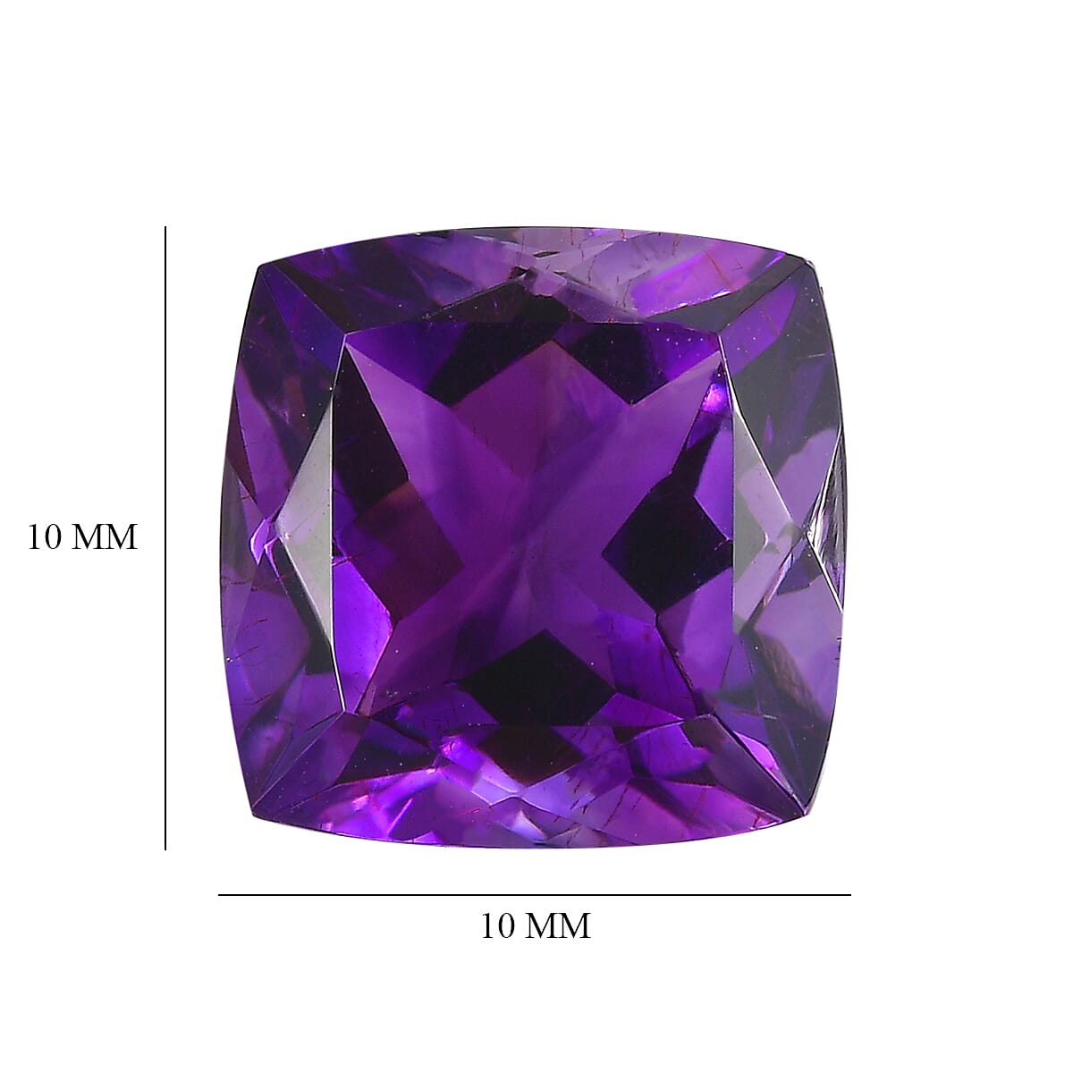 AA Moroccan Amethyst (Cush 10x10 mm) 3.56 ctw