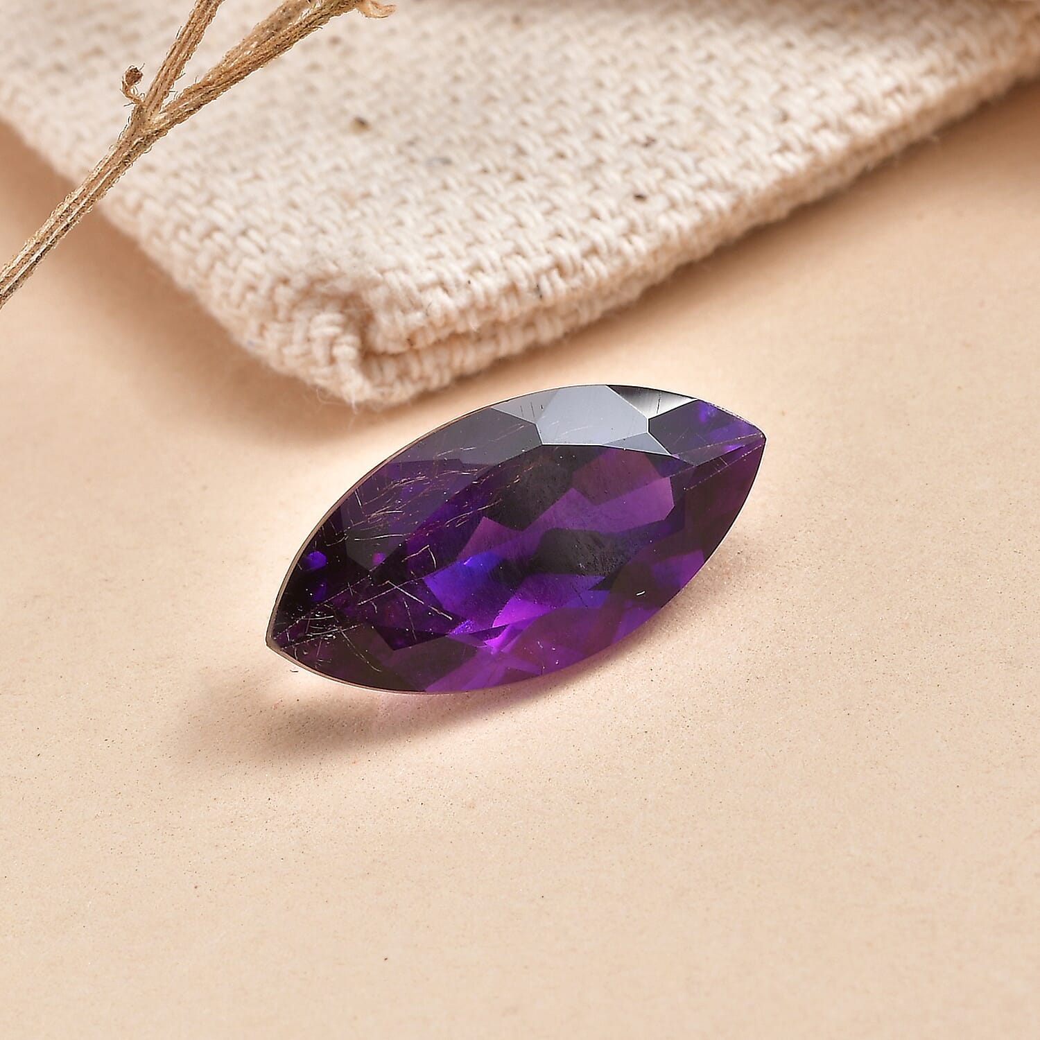 AA Moroccan Amethyst (Mrq 14x7 mm) 2.44 ctw