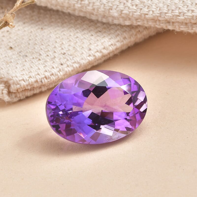 AA Moroccan Amethyst (Ovl 14x10 mm) 4.25 ctw