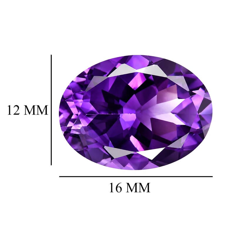 AA Moroccan Amethyst (Ovl 16x12 mm) 7.42 ctw