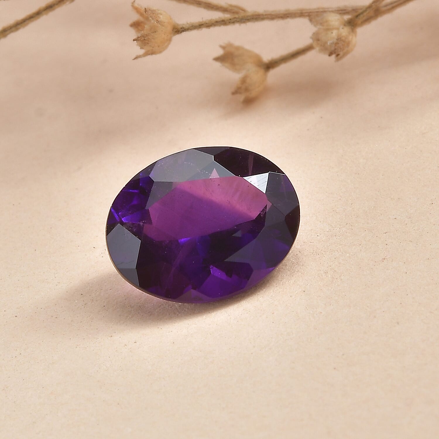 AAA Moroccan Amethyst (Ovl 9x7 mm) 1.62 ctw