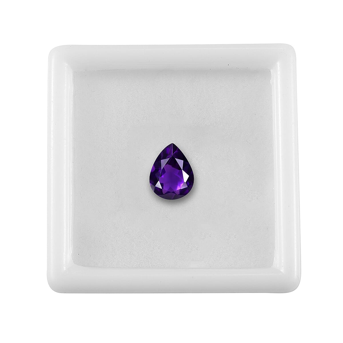 AAA Moroccan Amethyst (Pear 9x7 mm) 1.30 ctw