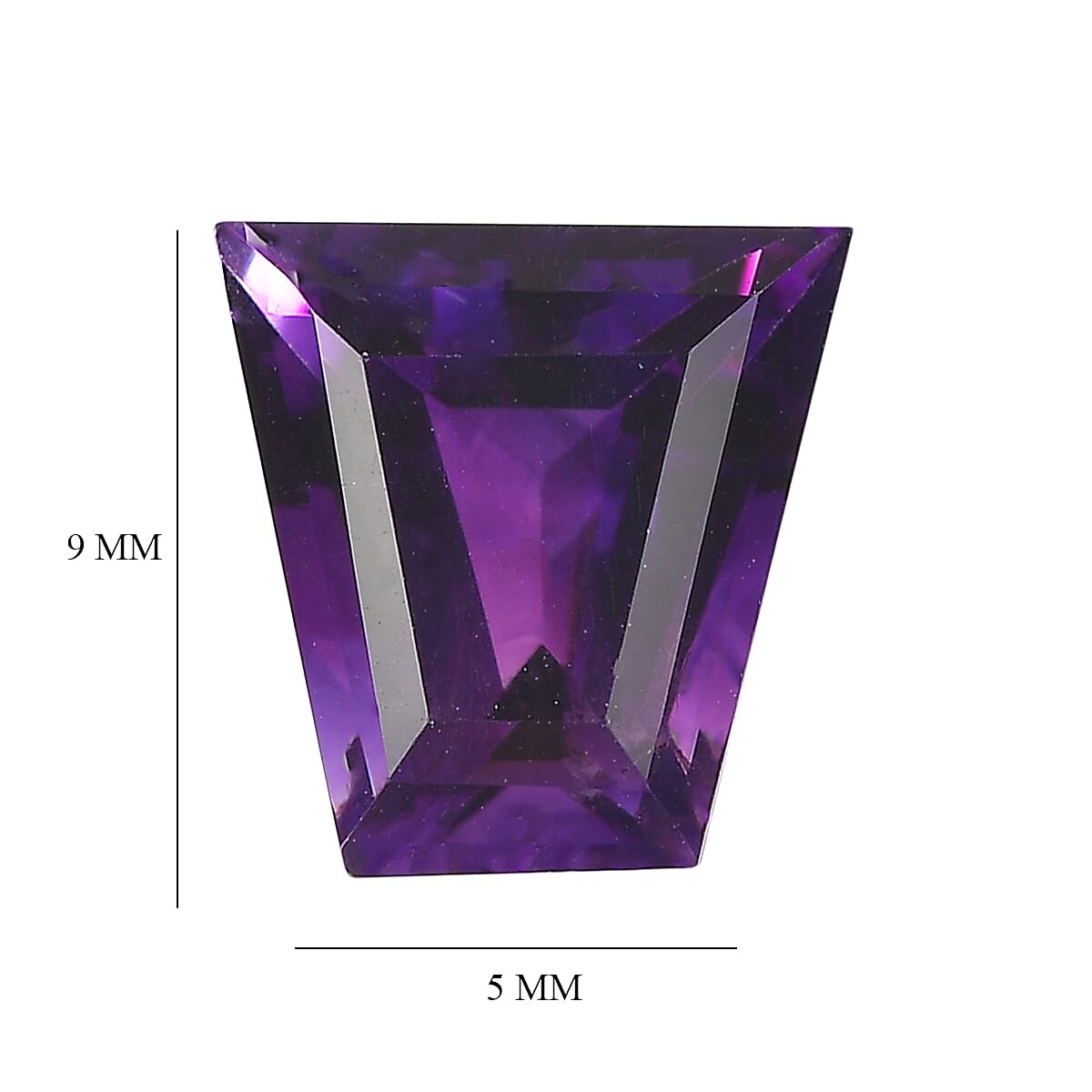 AAA Moroccan Amethyst (Taper Bgt T9x9x5 mm) 2.04 ctw