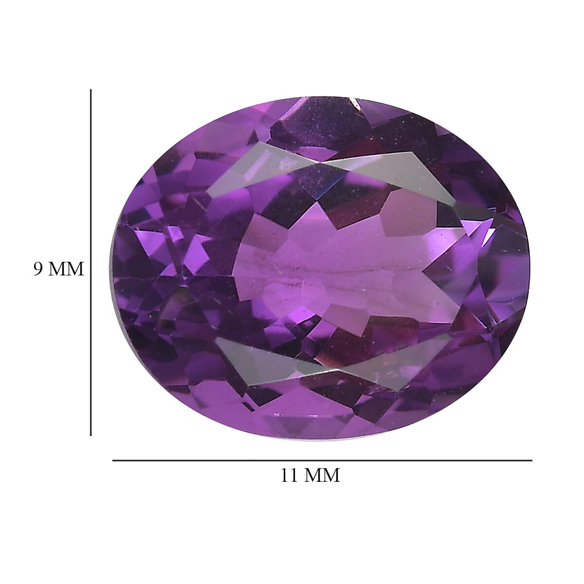 AA Moroccan Amethyst (Ovl 11x9 mm) 2.90 ctw