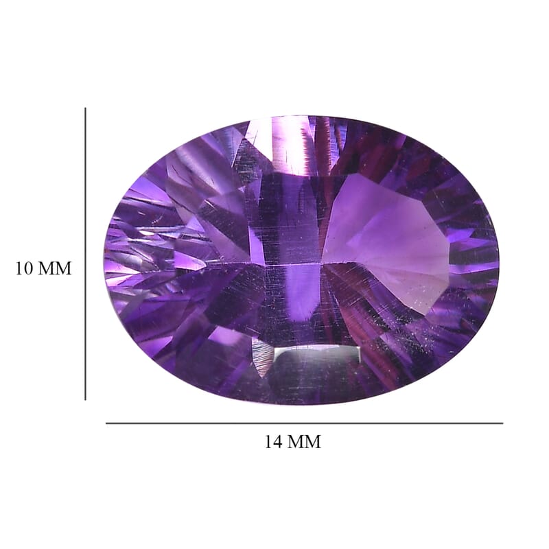 AA Moroccan Amethyst (Ovl 14x10 mm) 4.61 ctw