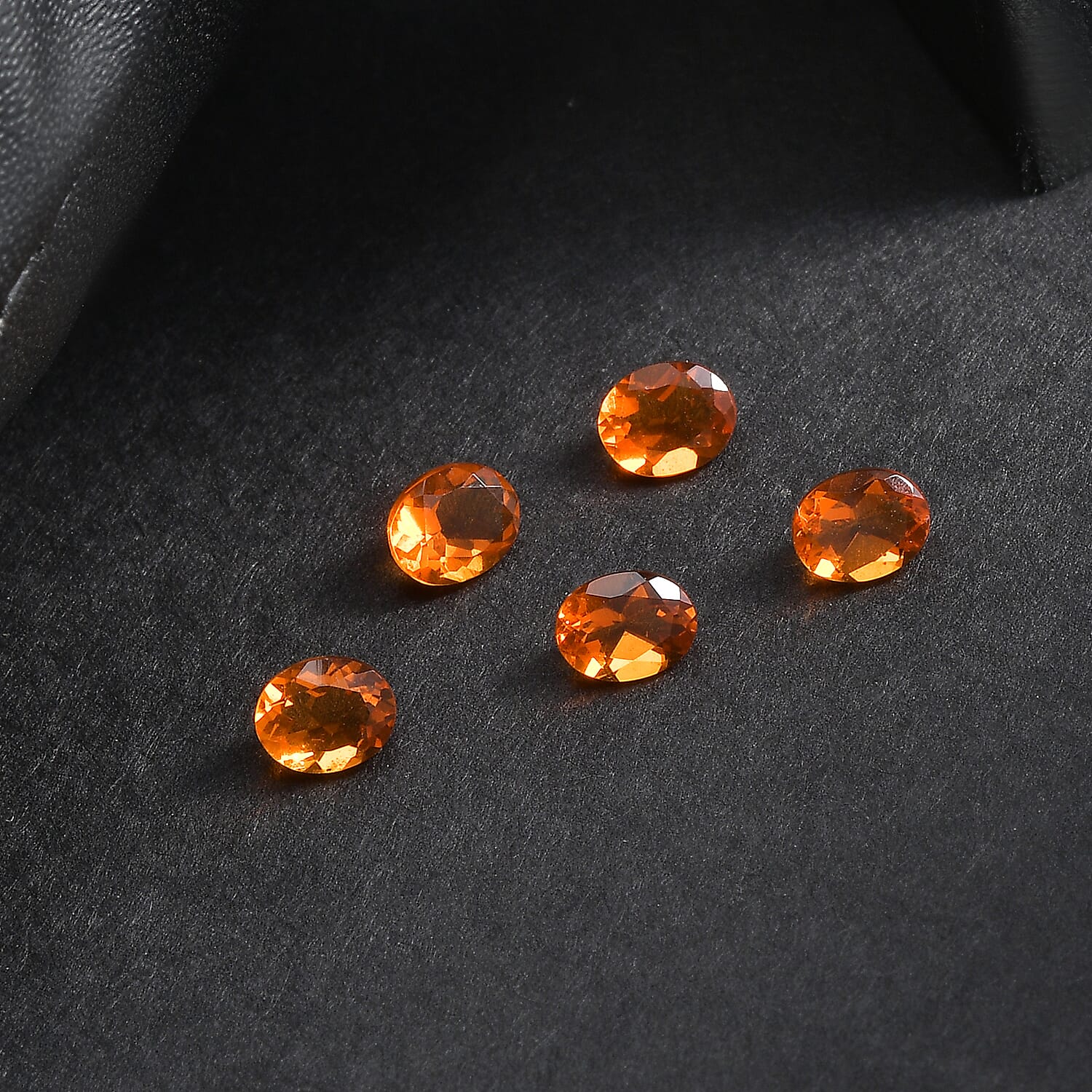 AA Fire Opal Set of 5 (Ovl 5x4 mm) 1.06 ctw