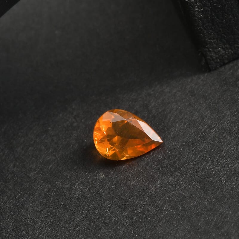 Fire Opal (Pear 7x5 mm) 0.44 ctw