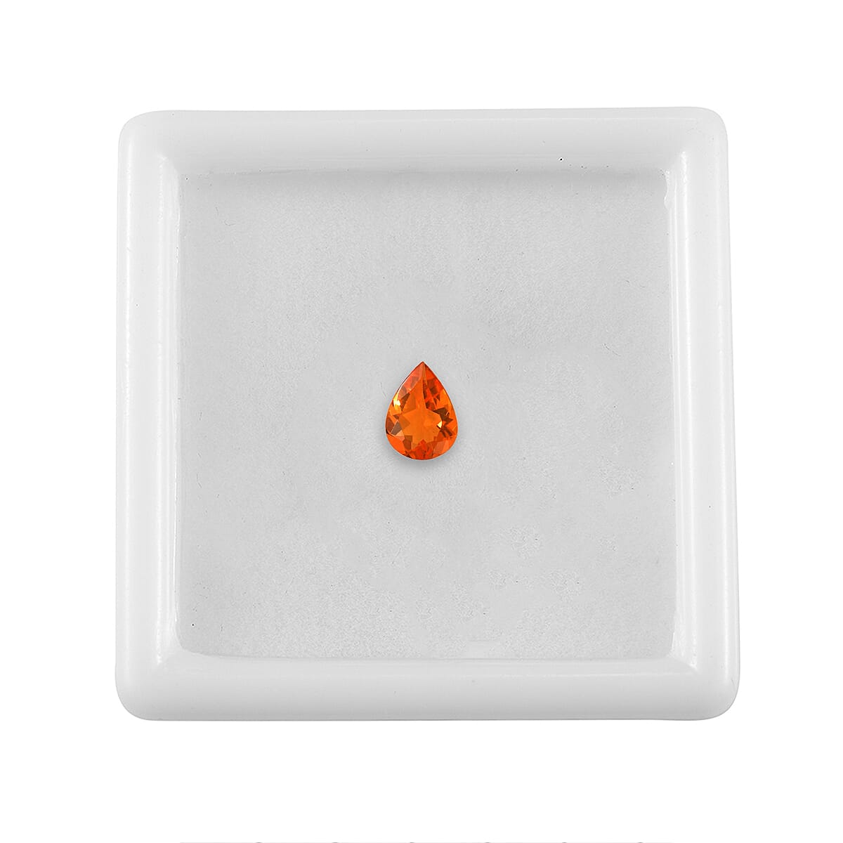 Fire Opal (Pear 7x5 mm) 0.44 ctw