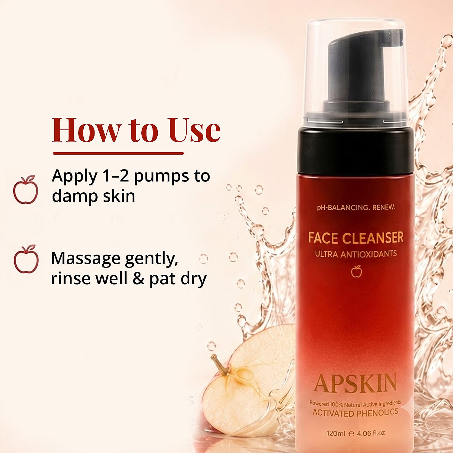 Vincent Plus Apskin Antioxidant Face Cleanser