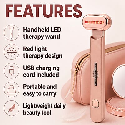 Bling Beauty Handheld Wand LED Light Therapy Wand