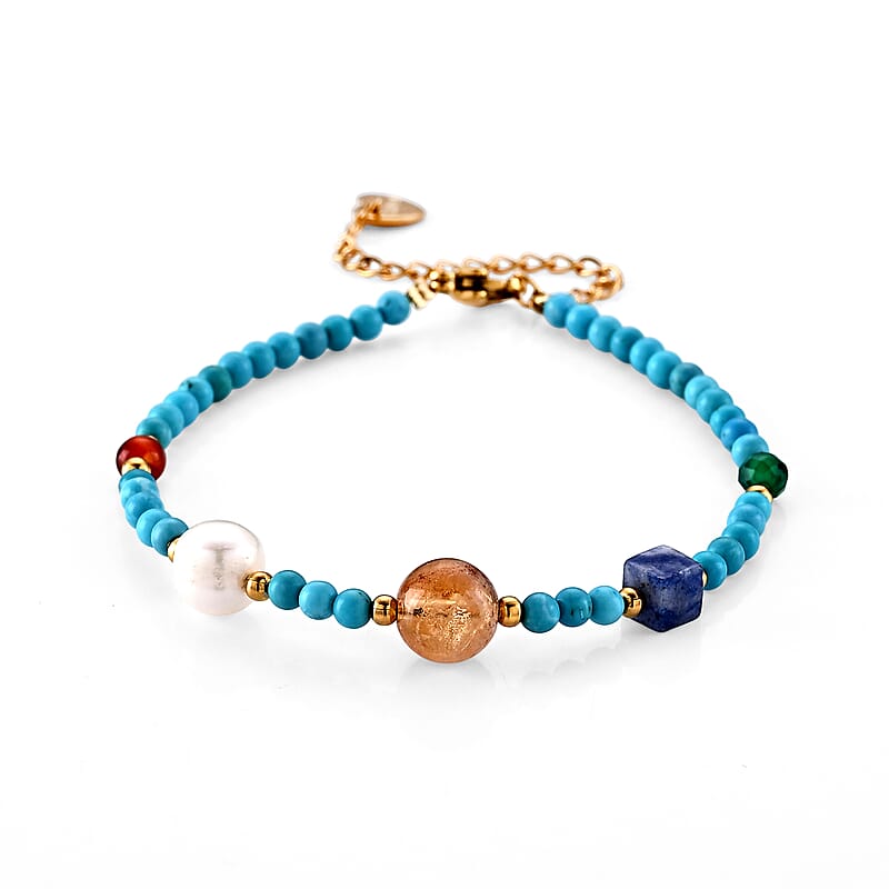 Multi Gemstone 12.00 ctw Bracelet