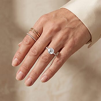 120 Facet / Rose Gold Over Sterling Silver / 12 - Product card gallery slide 3 (10290851250489)