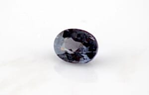 AAAA Platinum Spinel (Ovl 8x6 mm) 1.30 ctw