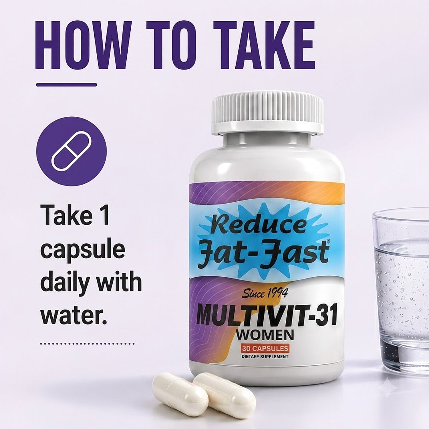 Reduce Fat-Fast Multivit-31 Women's