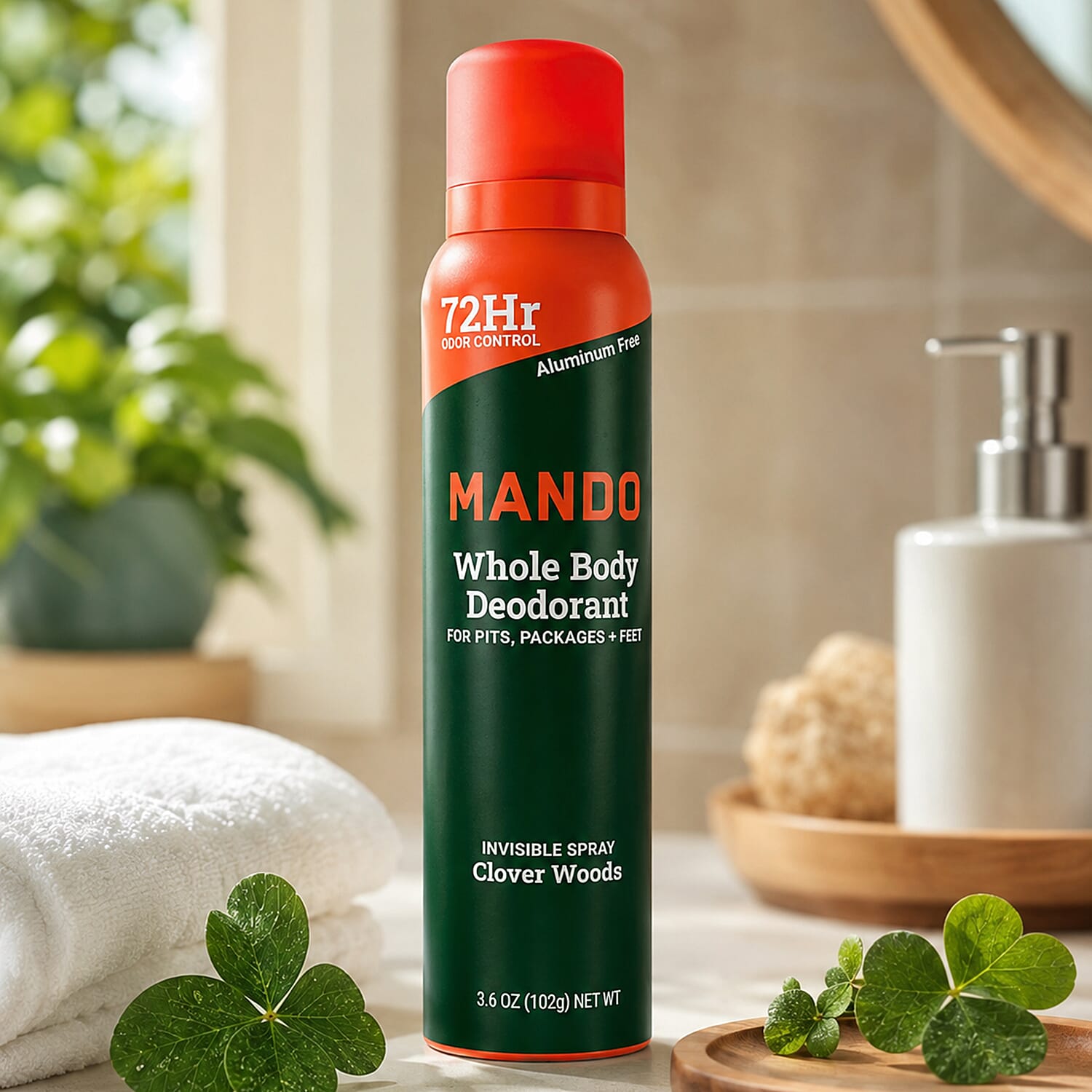 Lume Red Men's Deodorant Spray - Clover Woods